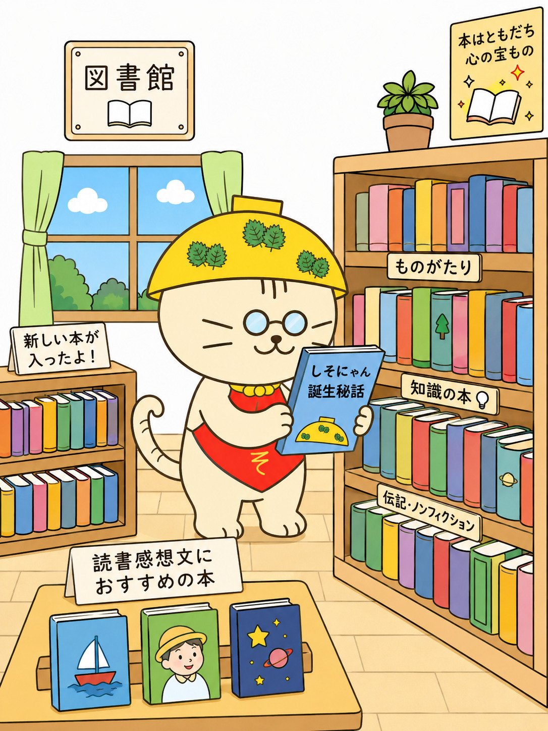 図書館 読書